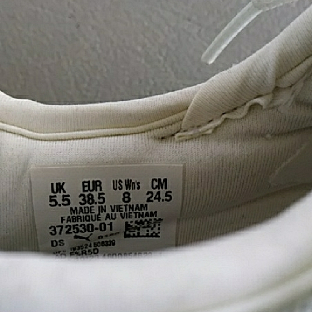 Puma Pacer Next Cage White and Rainbow Women's Sneakers Size 8 - Picture 5 of 10